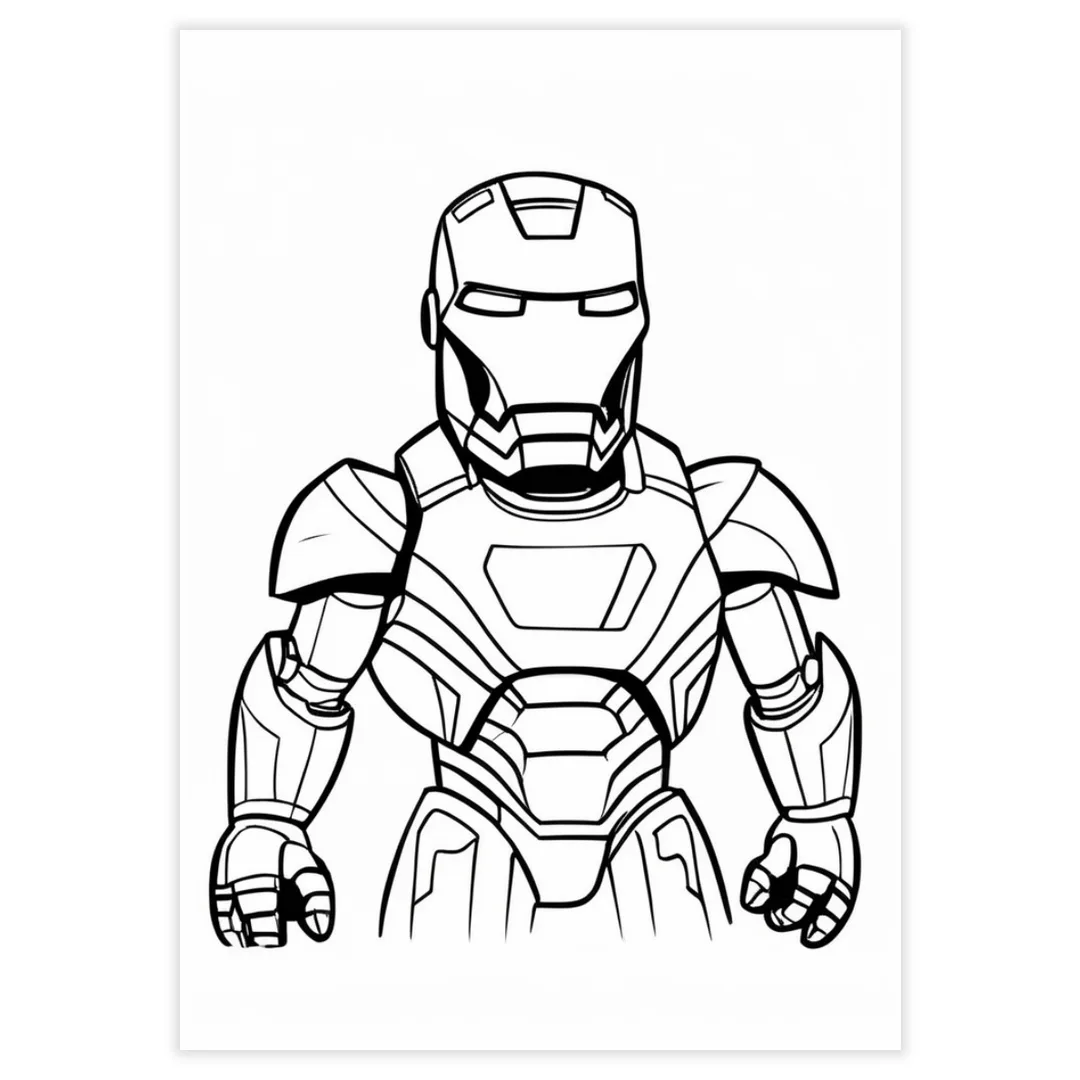 Desenhos para Colorir Marvel - imagem 1