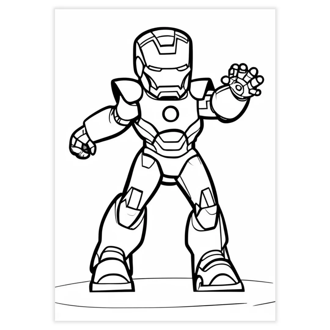 Desenhos para Colorir Marvel - imagem 2