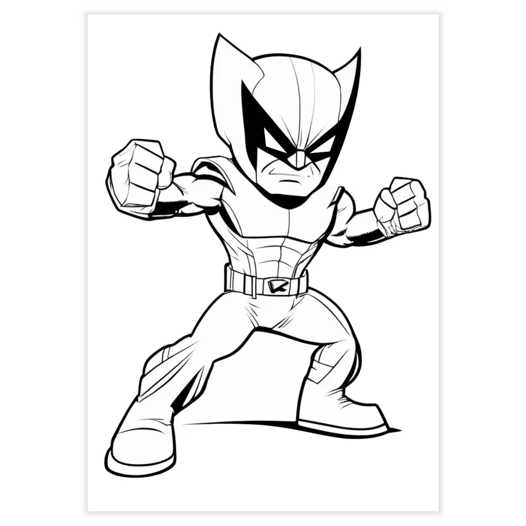 Desenhos para Colorir Marvel - imagem 7