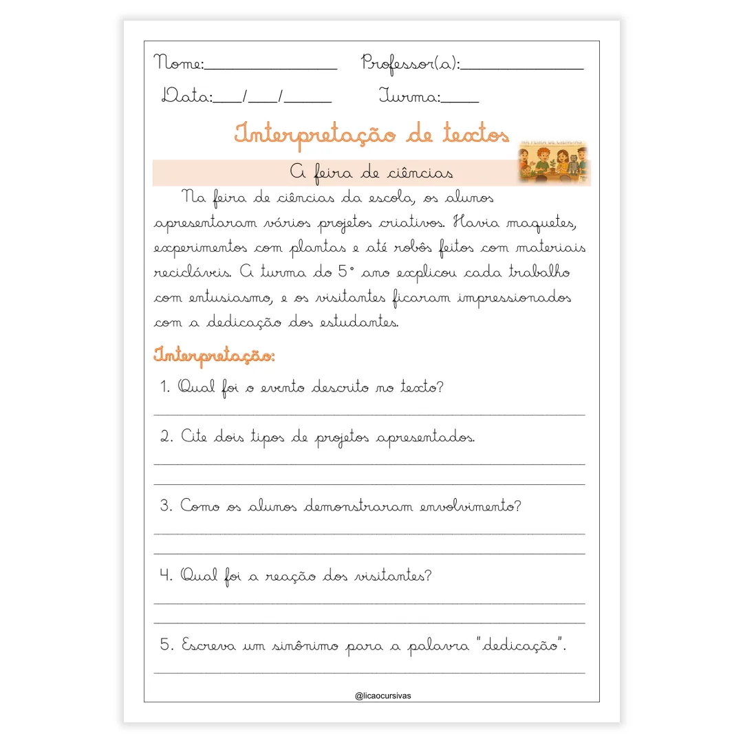 Interpretação de Textos 1° ao 5° - imagem 13