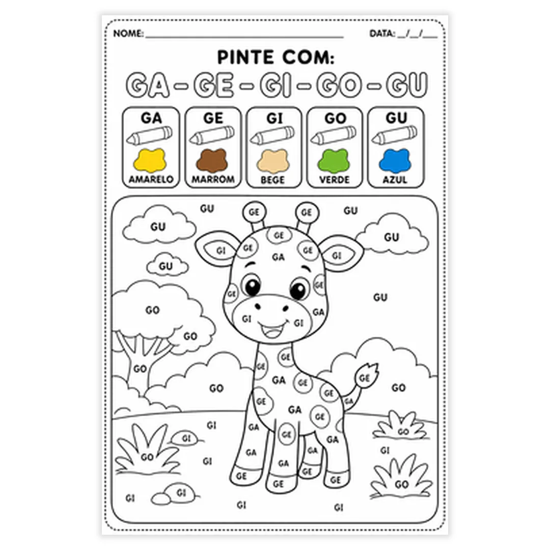 Colorindo as Sílabas Simples - imagem 5