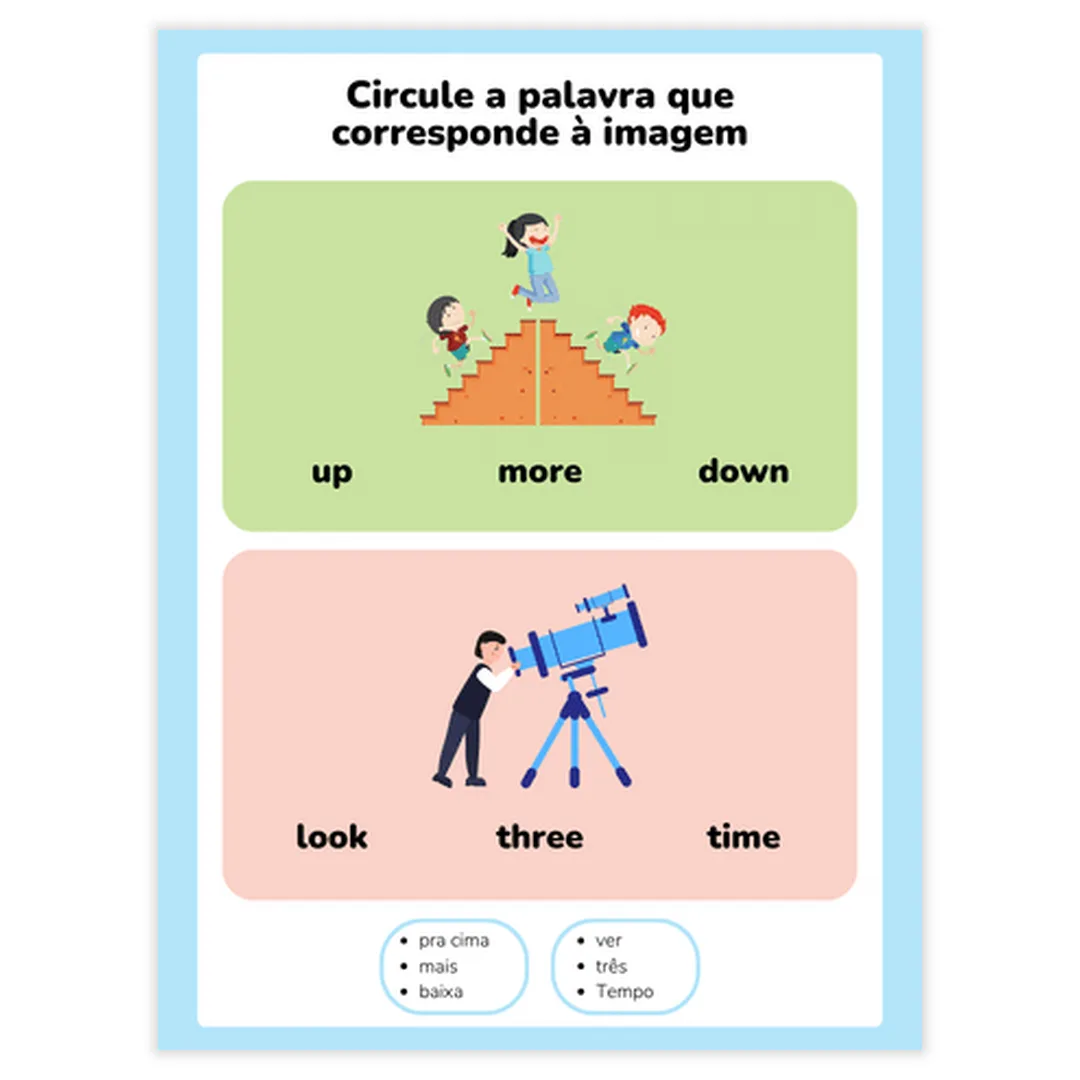 Lição Inglês - imagem 3