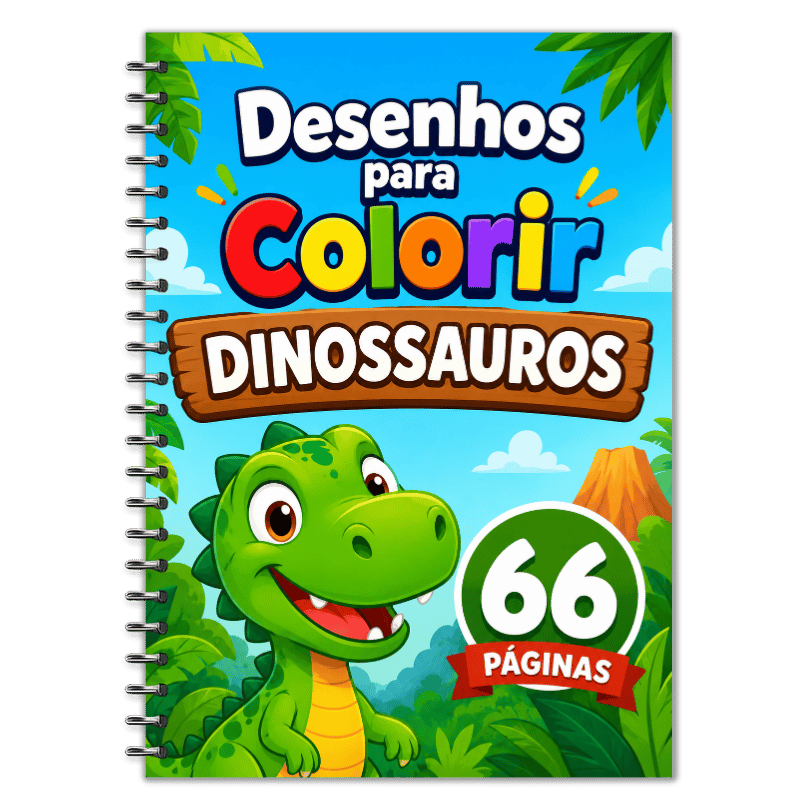 Desenhos para Colorir - Dinossauros