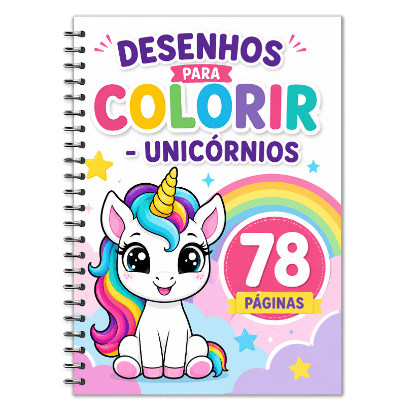 Desenhos para Colorir - Unicórnios