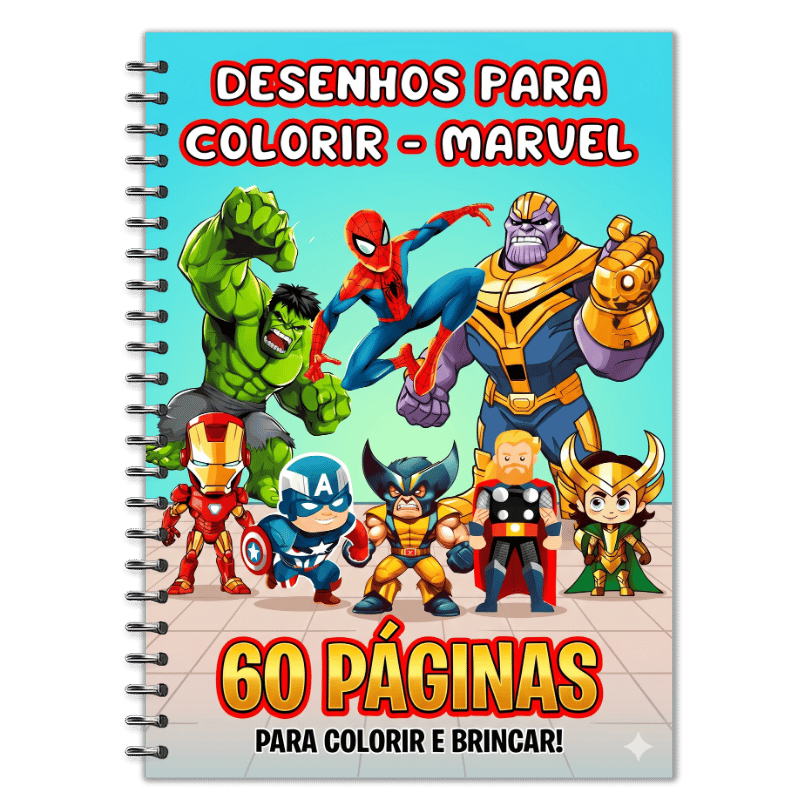 Desenhos para Colorir Marvel